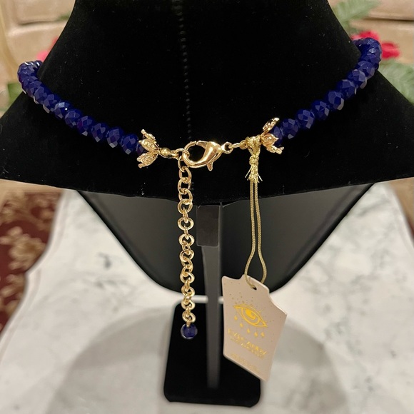 EYE CANDY Peacock Statement Necklace - Picture 7 of 7